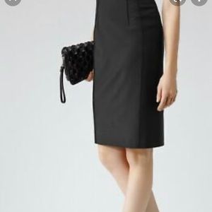 Reiss pencil skirt - black